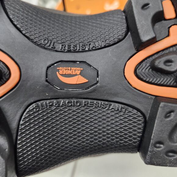 Avenger Safety Workboots Insulated Hiker Mens 10.5EE Comp Toe Leather Waterproof - Picture 15 of 16